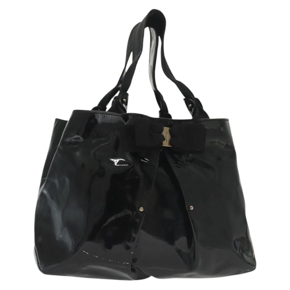 Salvatore Ferragamo Vala tote Patent Leather